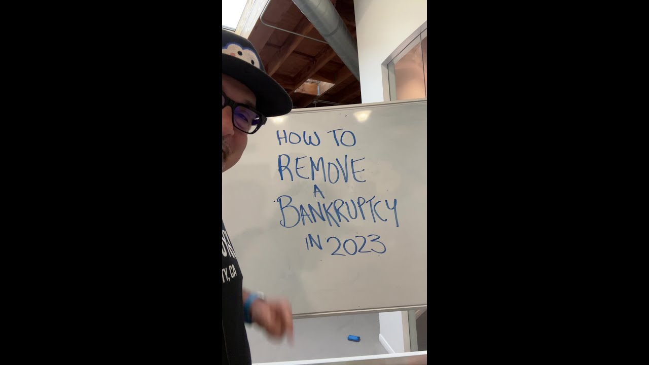 Bankruptcy Removal in 2023: 6 Steps to a Deletion!