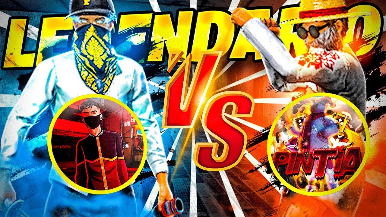 👹ÁNGEL V’O VS PINTIA👹- ¿QUIEN ES EL MEJOR? - FREE FIRE
