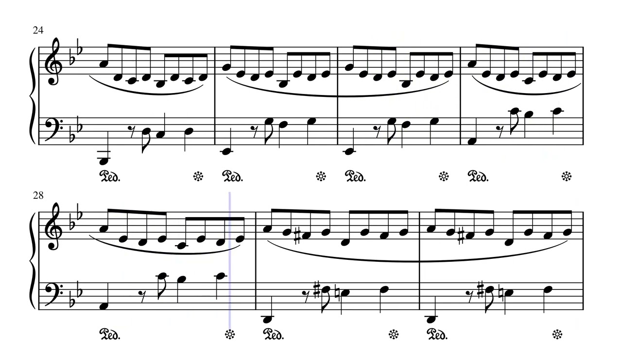 G Minor, Bach by Johann Sebastian Bach