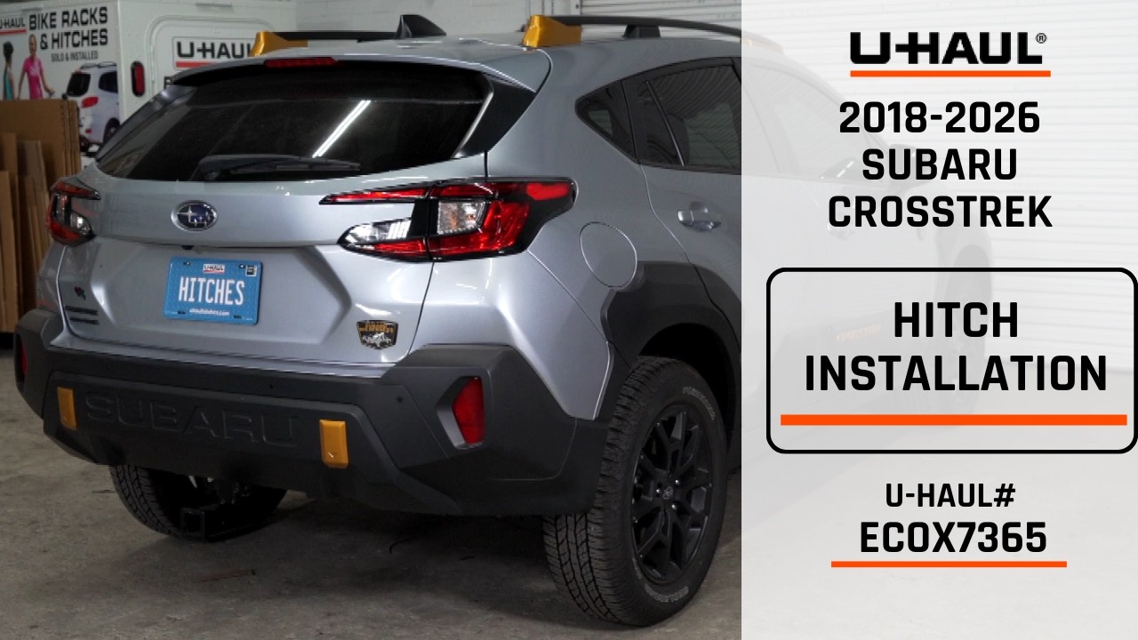 2018-2023 Subaru Crosstrek | U-Haul Trailer Hitch Installation | ECOX7365