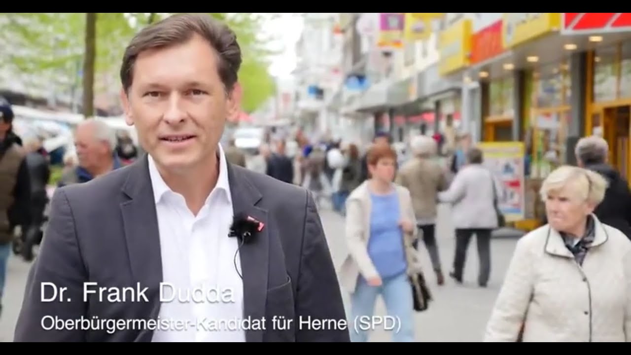 Dr. Frank Dudda - Oberb&uuml;rgermeister f&uuml;r Herne