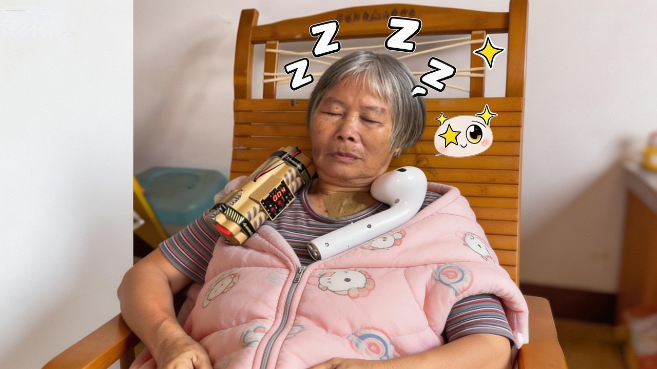 Grandpa bought a bomb alarm clock for Grandma.