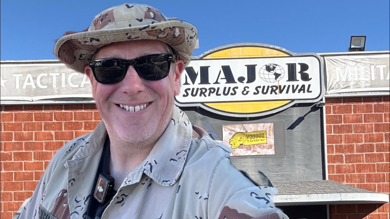 Searching For REAL Military Surplus In California 