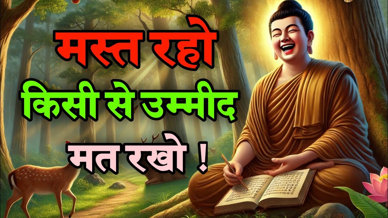 मस्त रहो किसी से किसी तरह का उम्मीद मत रखो | Best Buddhist Motivation quotes in Hindi | motivation 