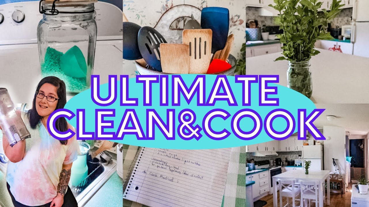 NEW ULTIMATE ALL DAY CLEAN AND COOK WITH ME | MAJOR CLEANING MOTIVATION 2021