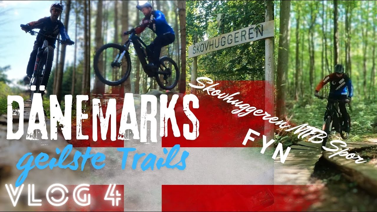 Trails mit dem gewissen EXTRA auf Fünen! | Skovhuggeren MTB Spor | Dänemarks geilste Trails VLOG 4