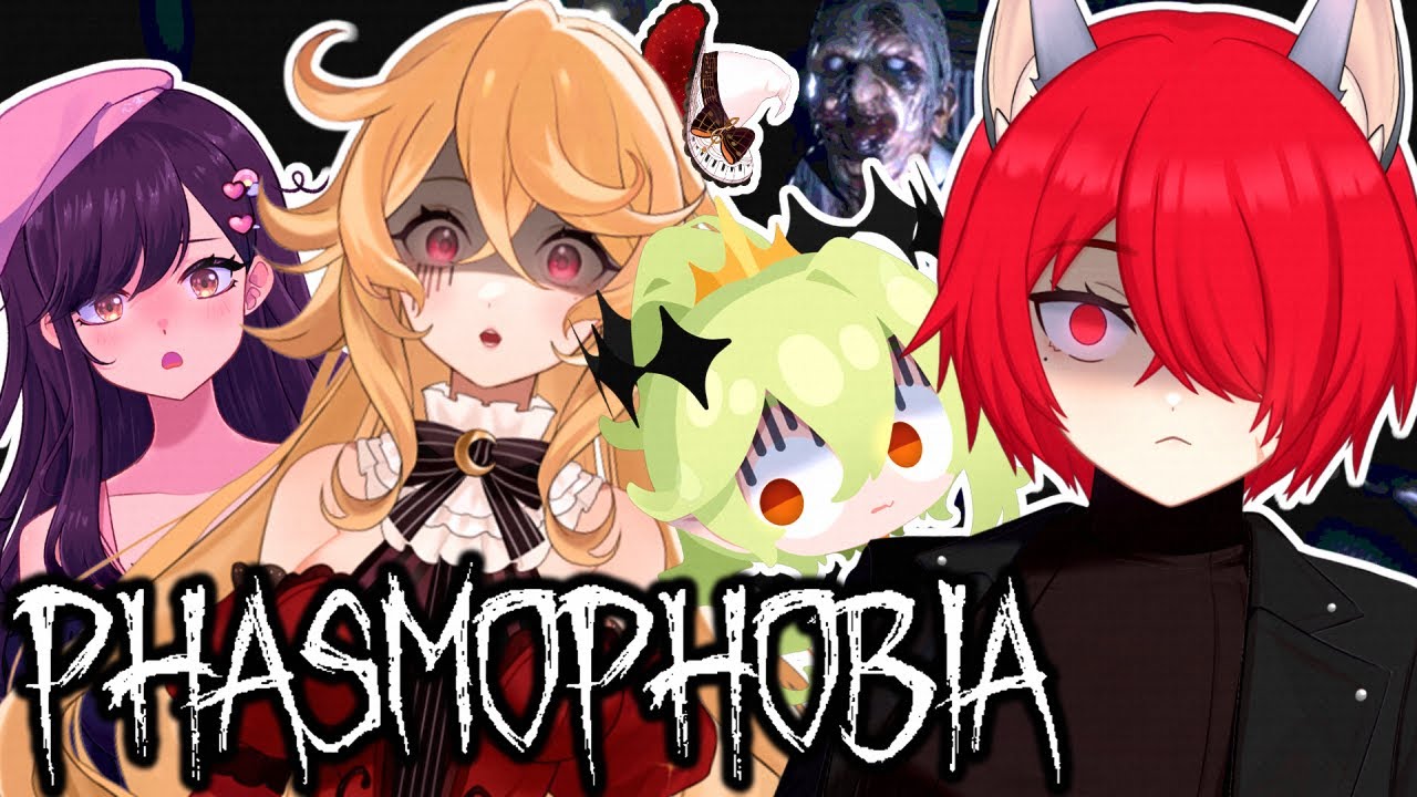 European VTubers Go Ghost Hunting! HORROR Collab | 🔴LIVE VTuber Halloween Week