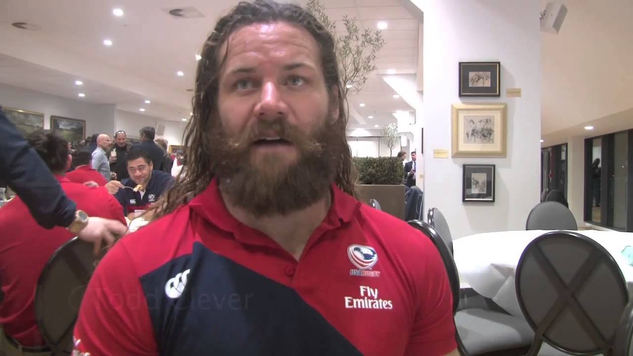 Chris Wyles after USA v Russia