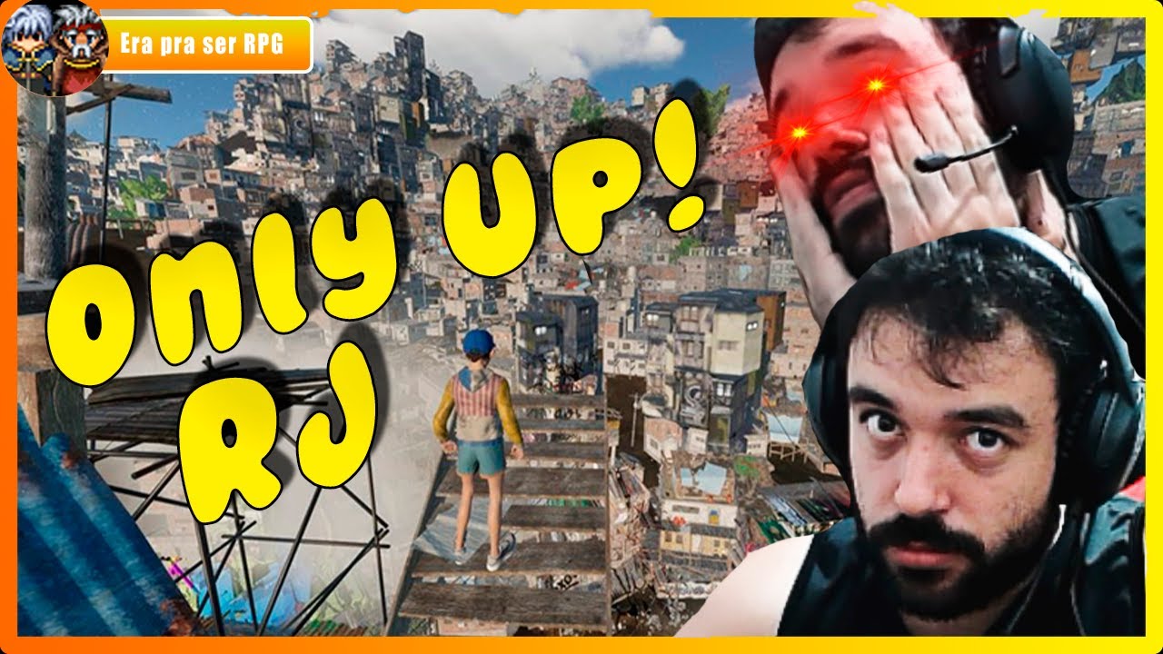 RAGE QUIT!! joguei #onlyup o jogo mais maldito de todos