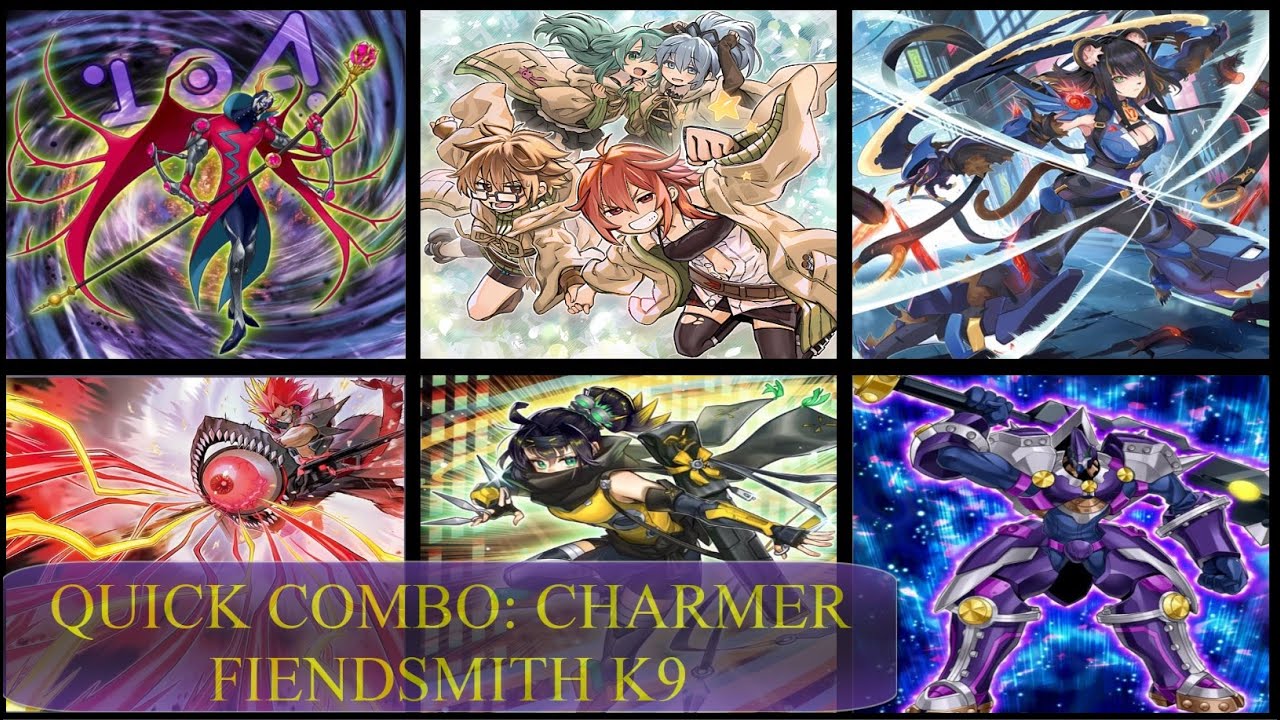 CHARMER FIENDSMITH K9 🔥🔥1 CARD 10 INTERRUPTION COMBO!!🔥🔥 Charmer deck post Spirit Charmers Structure