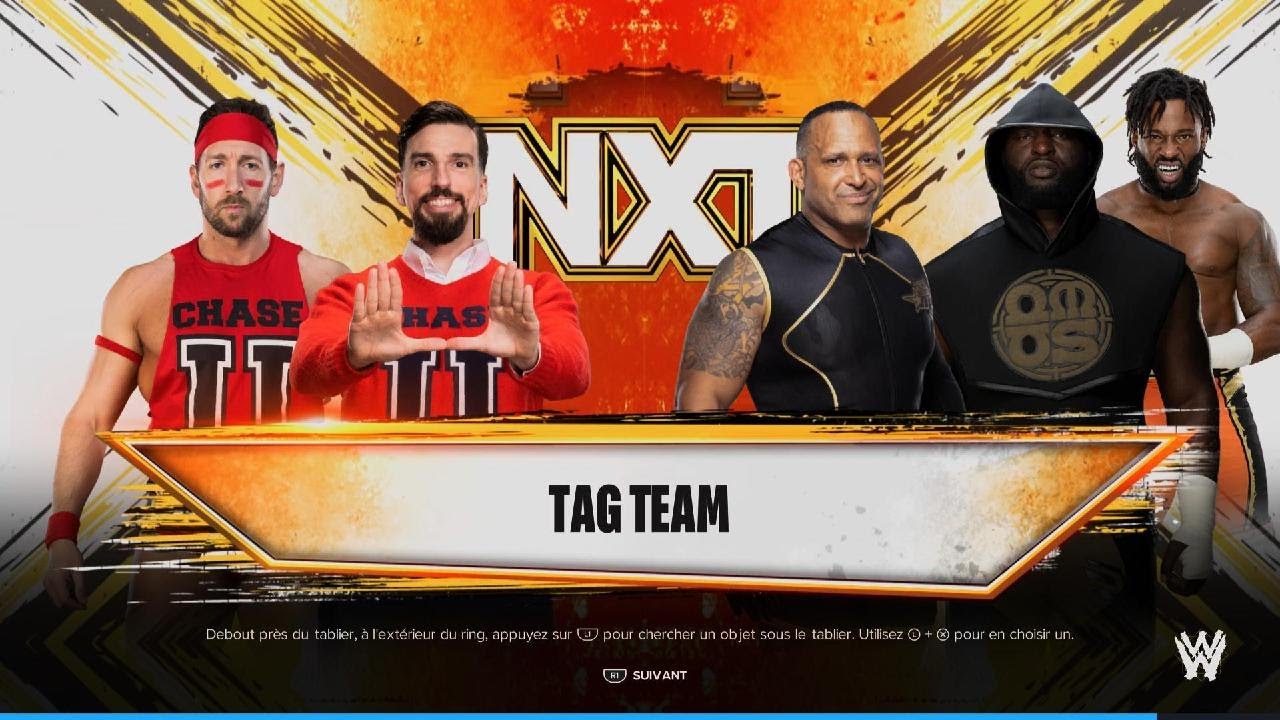 [WWE 2K24] Chase U vs MVP & Omos (NXT Septembre 2023 n°4)