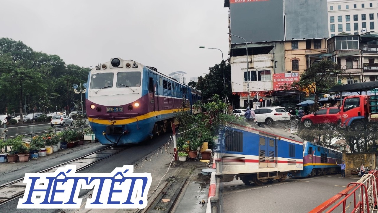 Tổng hợp các đoàn tàu trong hai ngày cuối của kỳ nghỉ Tết Bính Ngọ 2026 #train #railway #railroad
