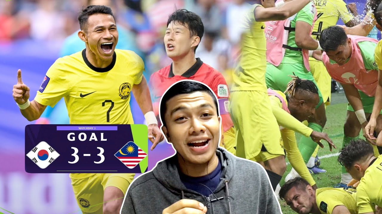 Menitis Air Mata Jantan Tengok Lawan Korea