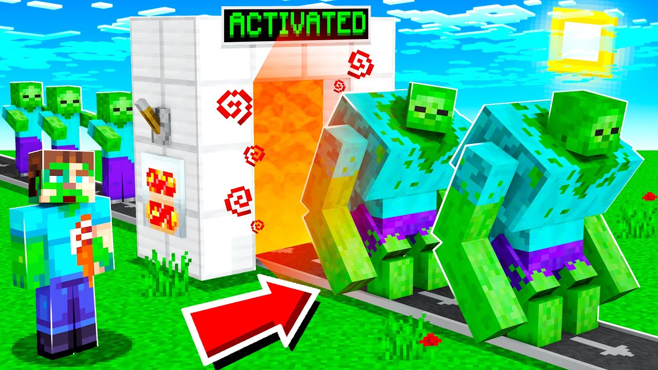 UPGRADING ZOMBIES TO BE OVERPOWERED IN MINECRAFT!