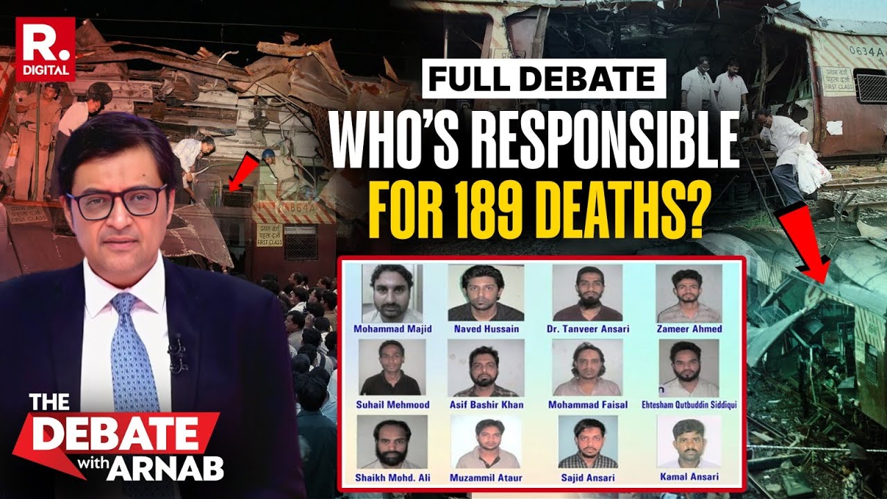 Debate With Arnab: Mumbai Train Blasts Convict Walk Free, Victims To Move SC