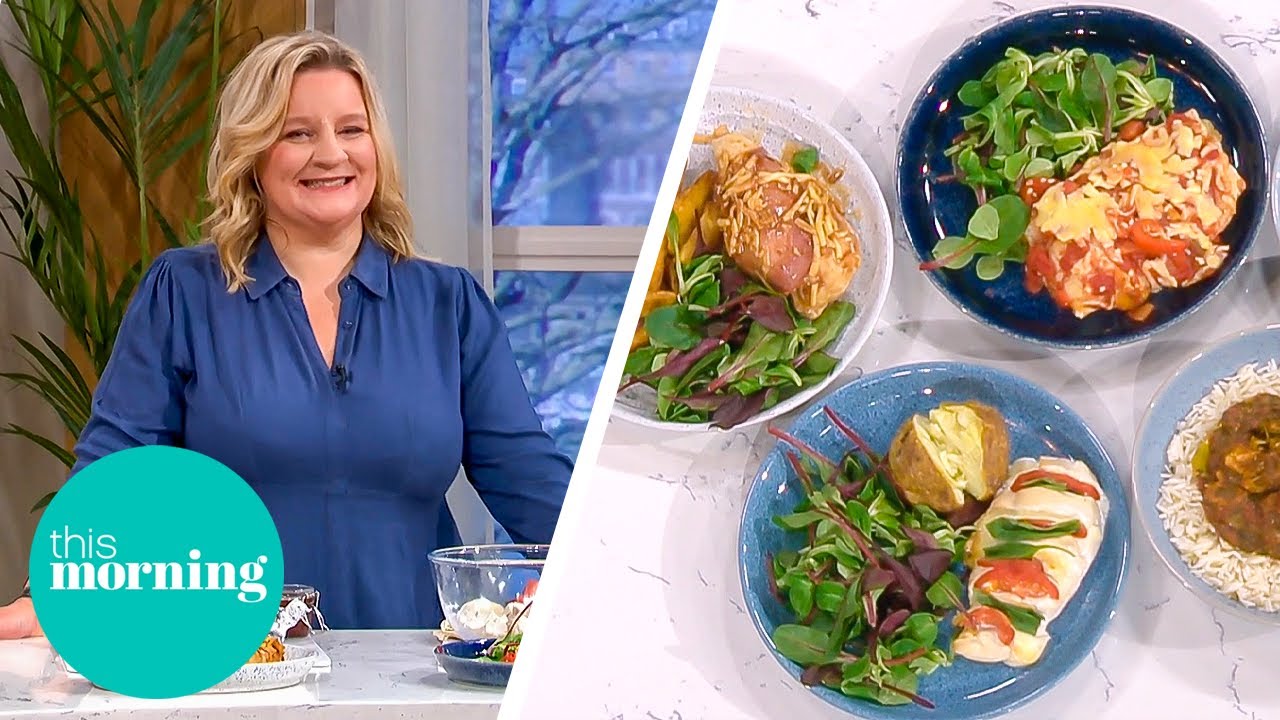 The Batch Lady’s Secret To Prepping 10 Family Meals In Just One Hour! | This Morning