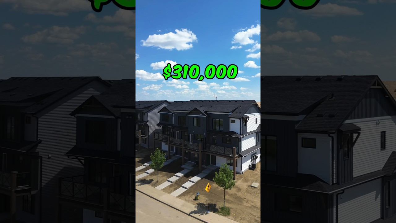 Brand New Edmonton Townhomes Starting at $310,000💰! 