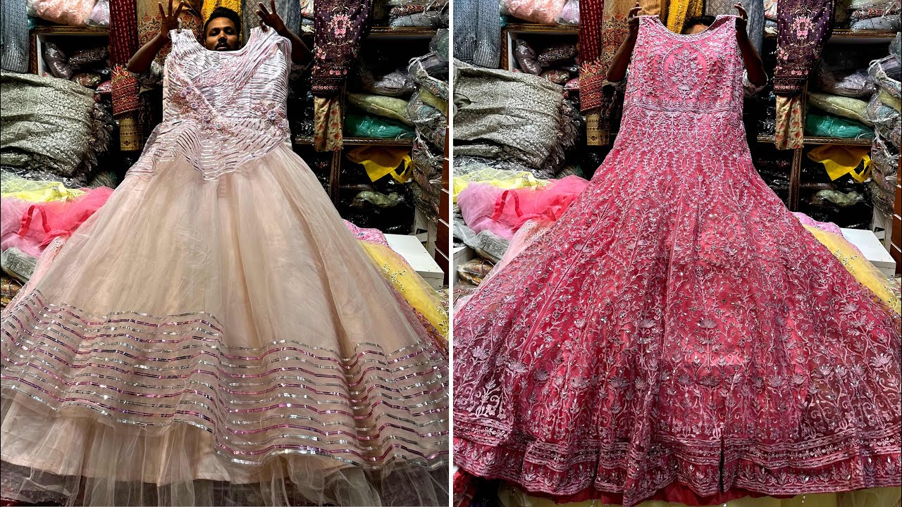 Luxury party/engagement wear semi-bridal designer gown at craziest budget | ডিজাইনার গাউন