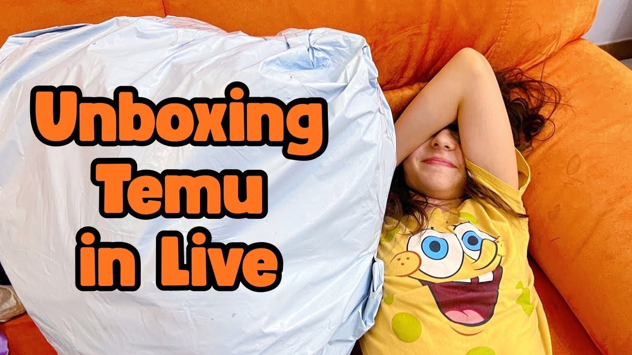Unboxing Temu (Di cavolate) 🤣 in live