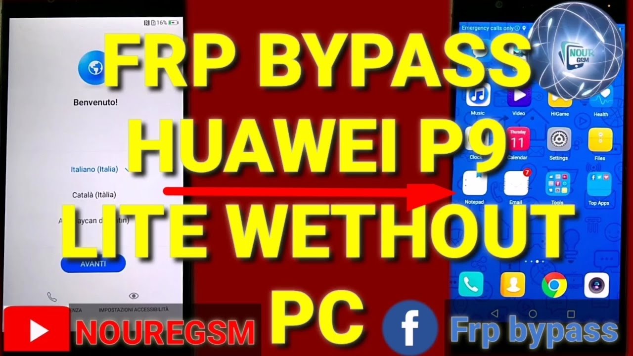 frp bypass huawei p9 lite 2024