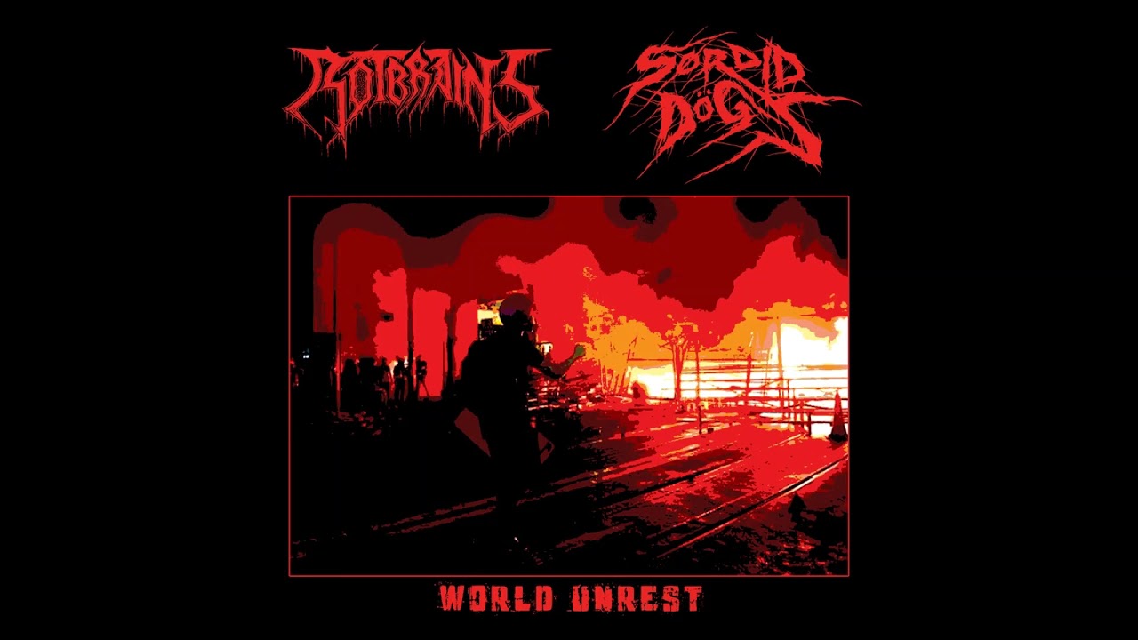 Sordid Dogs - Never Again (Discharge Cover)