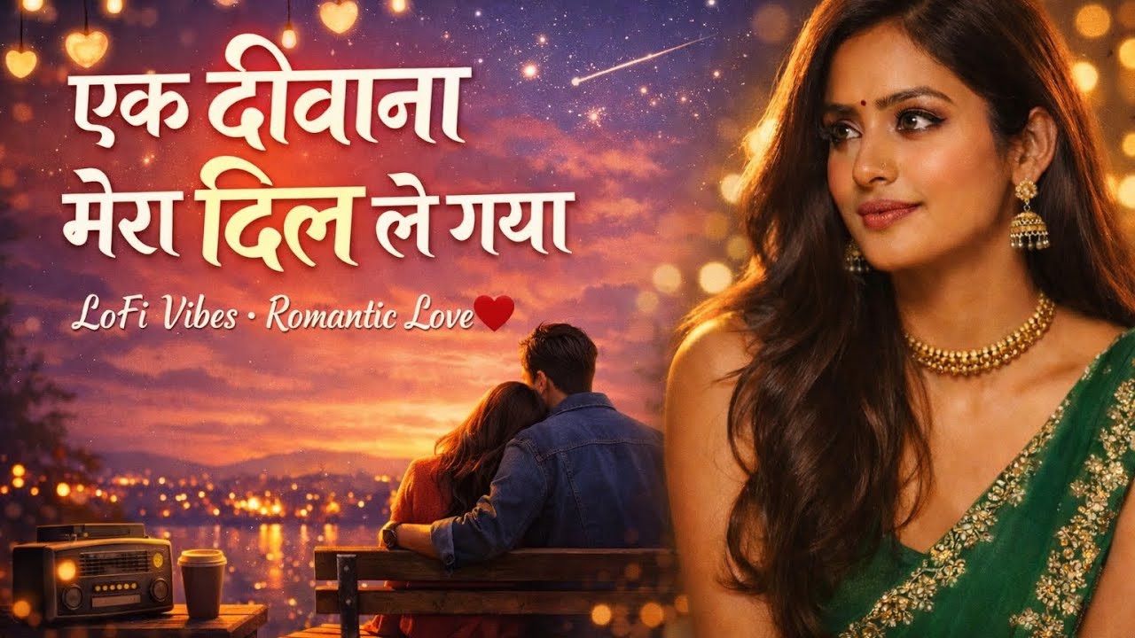 एक दीवाना मेरा दिल ले गया Official video - Romantic Love Song ❤️ | LoFi Vibes | Best Romantic Songs