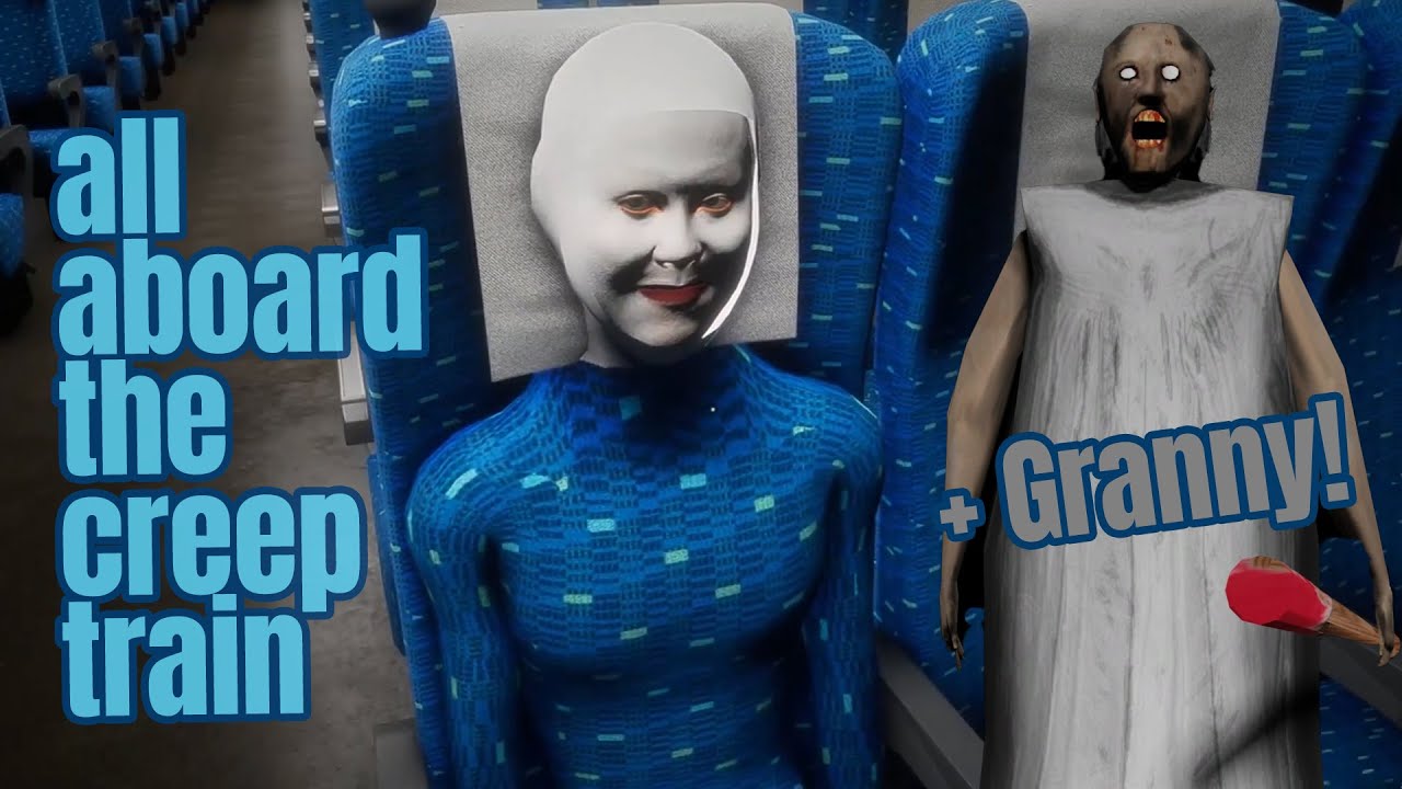 HAUNTED TRAIN & Granny! - Scary Game Night - Shinkansen 0 | Granny