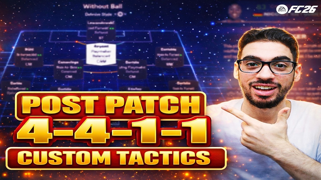 *POST PATCH* BEST META 4411 FORMATION AND CUSTOM TACTICS | FC 26 ULTIMATE TEAM
