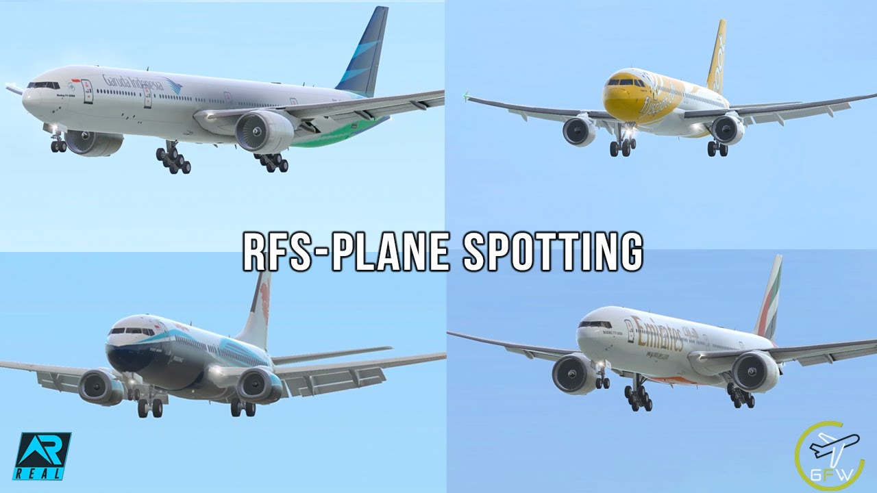 Plane Spotting at Soekarno–Hatta Int' Airport🇮🇩 |Ultra Realism|RFS-RealFlightSimulator|FHD|RealRoute