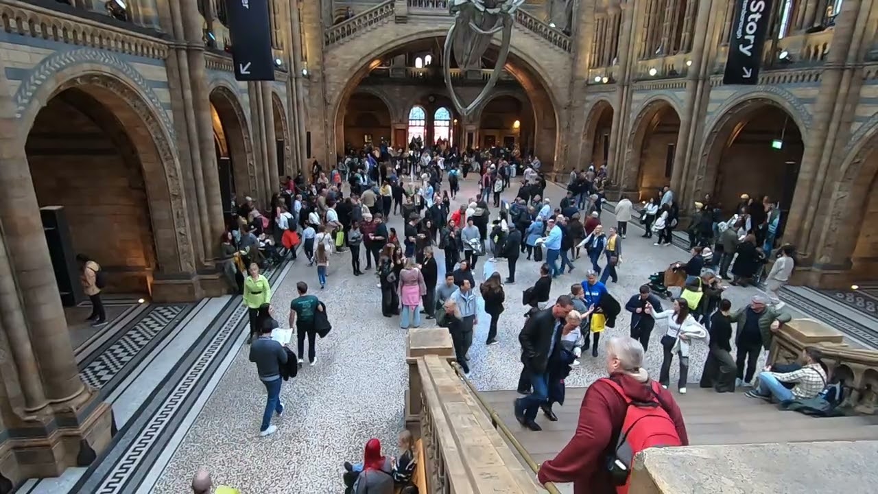 The Entrance Hall, The Natural History Museum, London, UK