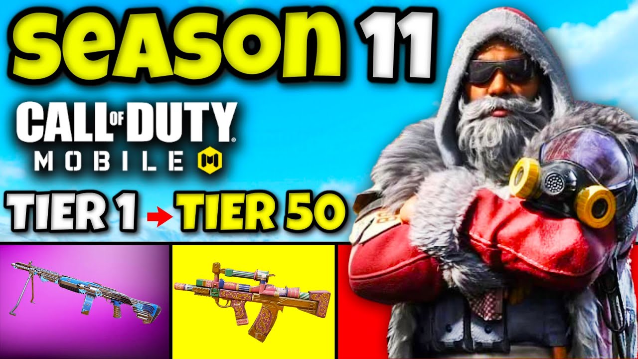 *NEW* SEASON 11 BATTLE PASS MAXED in COD MOBILE 🤯
