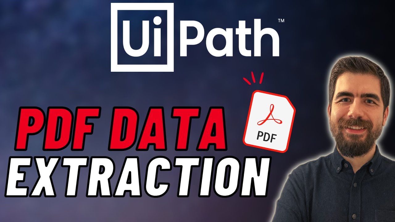 UiPath PDF Extraction | How to EXTRACT data from invoice PDF using ReGex in UiPath? - Use Case