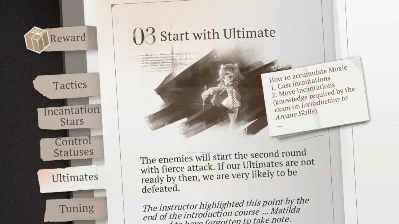 Reverse 1999 Ultimates 03 Start with Ultimate Tutorial