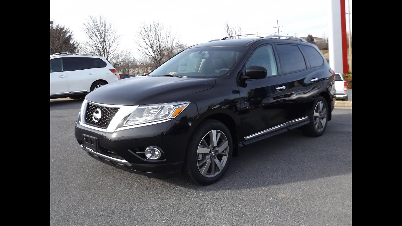 Nissan Pathfinder Platinum 4WD 2015 года: запуск двигателя, обзор и тест-драйв.