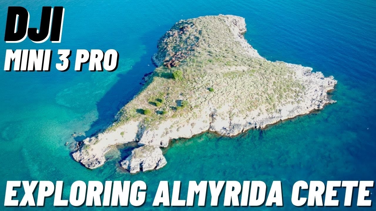 Exploring Almyrida Crete with the DJI Mini 3 Pro - 4K60FPS
