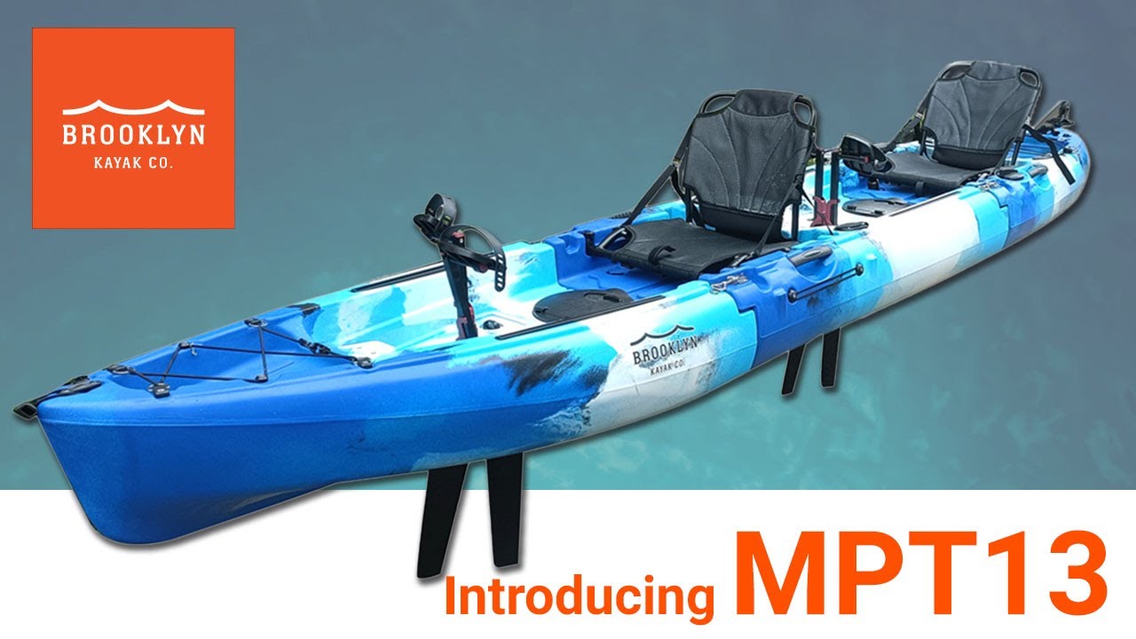 Introduction to BKC MPT13 Modular Pedal Tandem Kayak