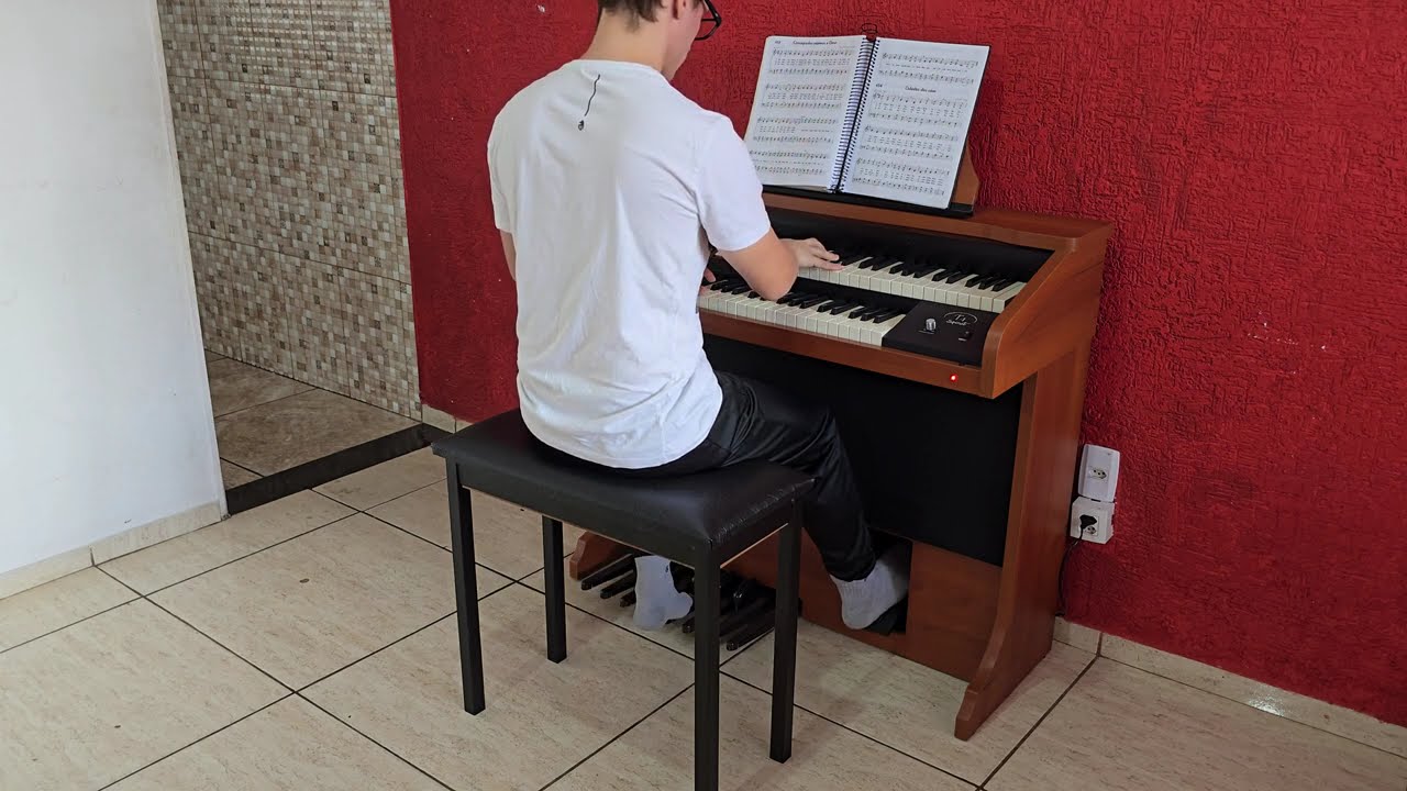 Hinário 5 CCB - Culto - Hino 454 - Cidadão dos céus - Órgão Tokai T1 Spinet