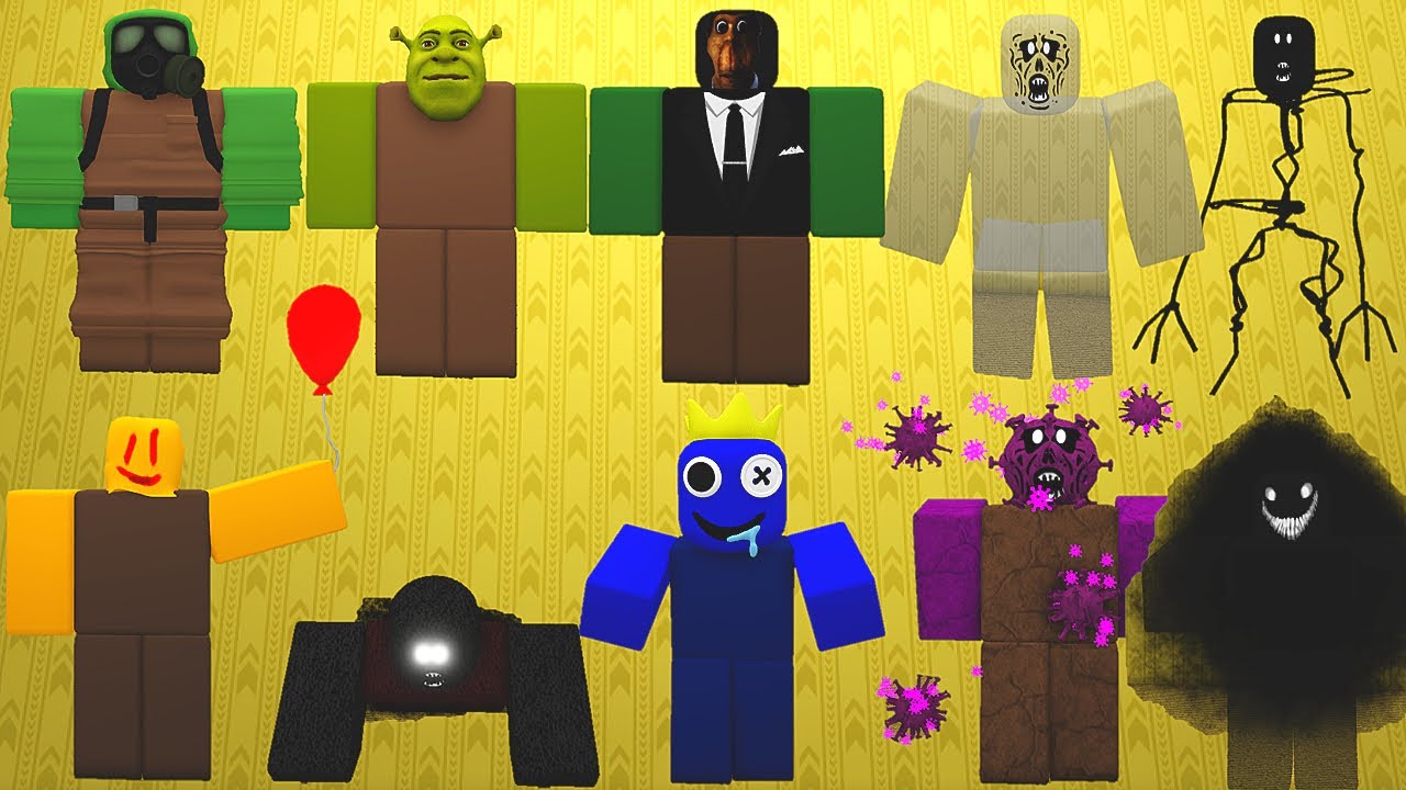 FIND the ZOMBIE MORPHS *Backrooms* PART 3! Roblox
