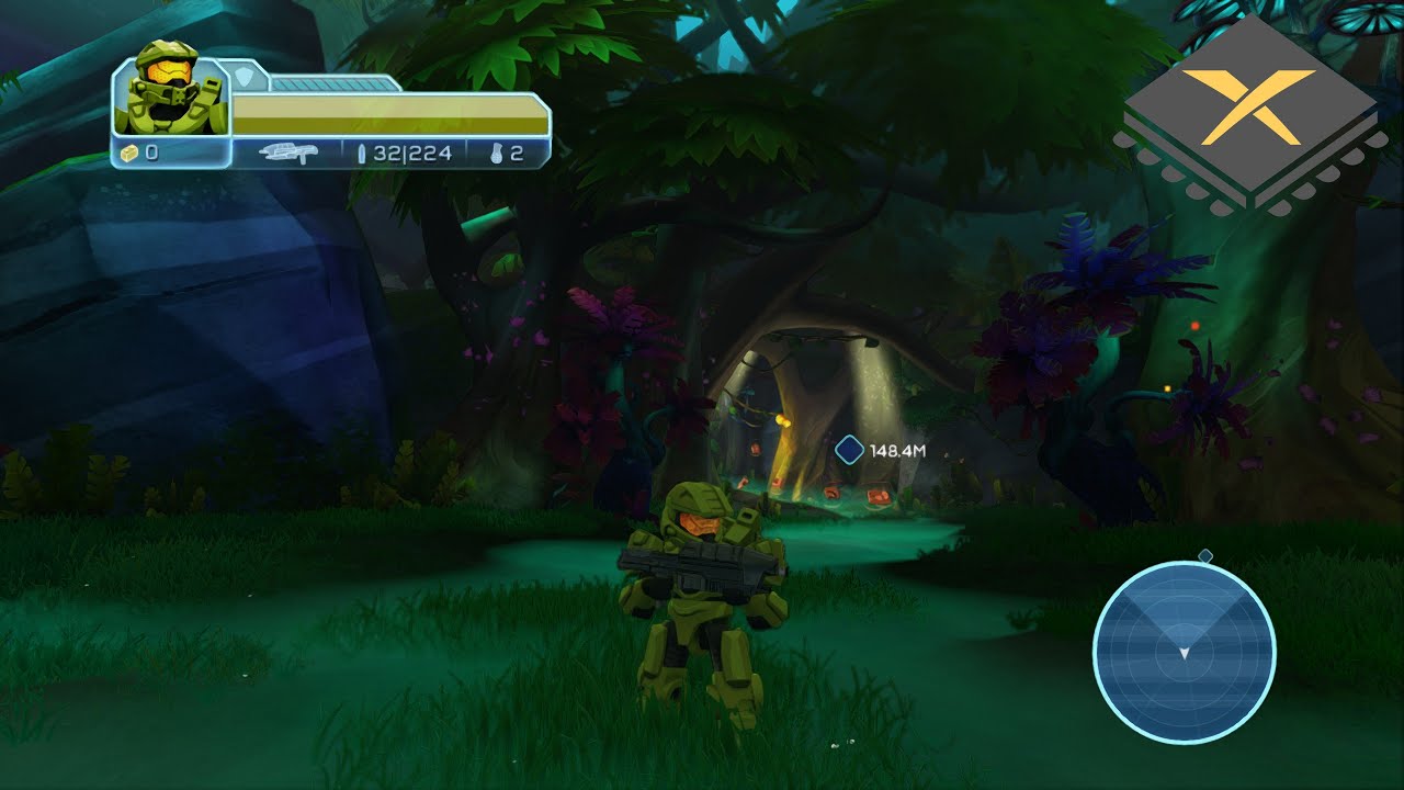 Halo Mega Bloks (Project Haggar prototype) 4K FSR 60FPS Unlocked Gameplay | Xenia Canary Xbox 360 PC