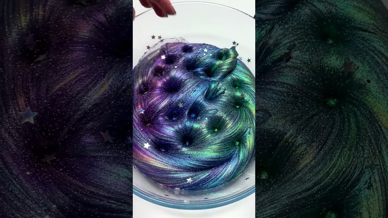 Mesmerizing Aurora Slime Swirls ✨