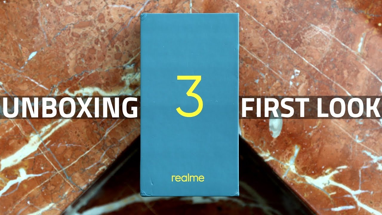 Realme 3 Unboxing and First Look  | Price, Specifications, Features, and More