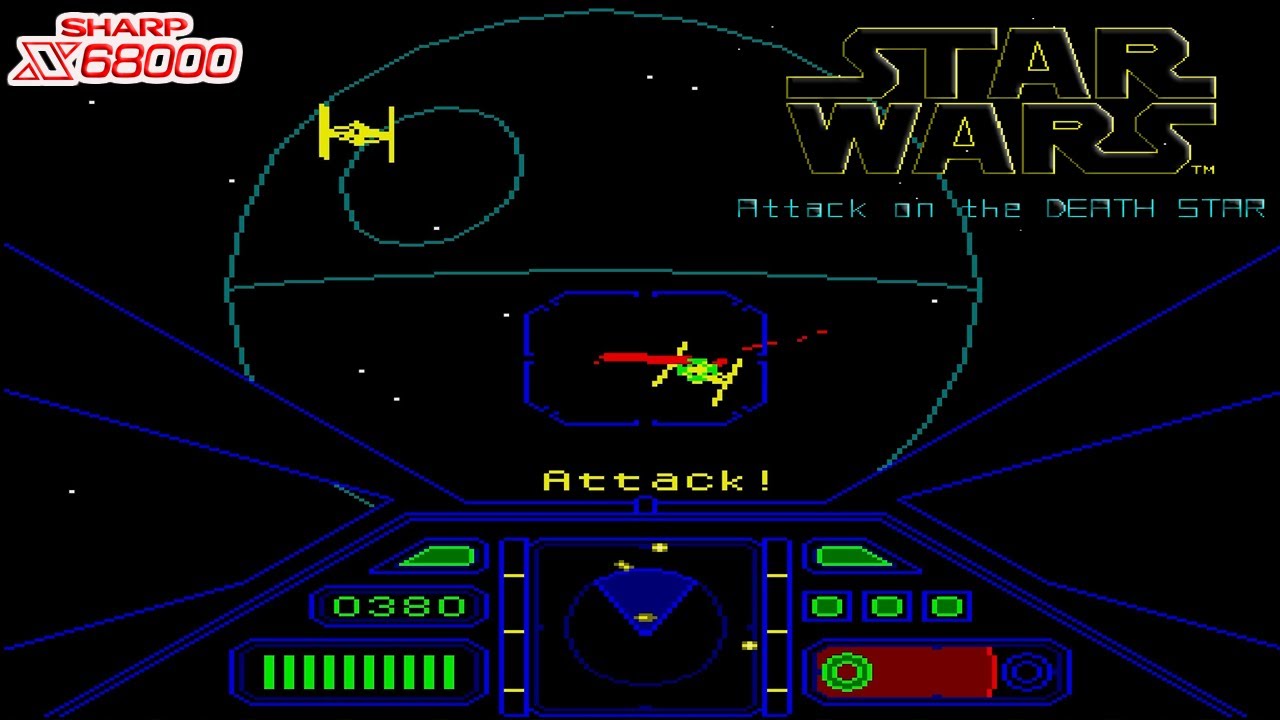 X68000 Star Wars : Attack on the Death Star - Full Game