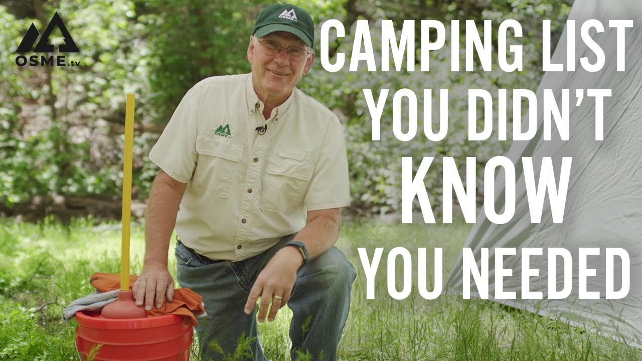 Things You Didn't Know You Needed While Camping | Camping for Beginners | OSMEtv