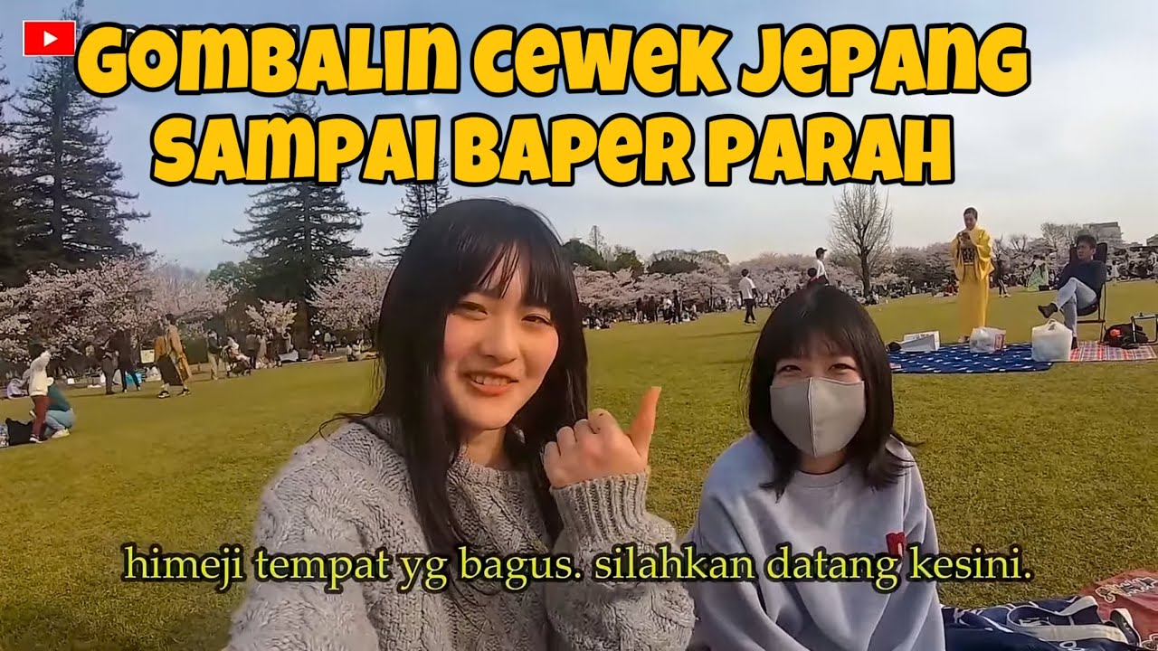 GOMBALIN CEWEK SMA JEPANG SAMPAI BAPER PARAH