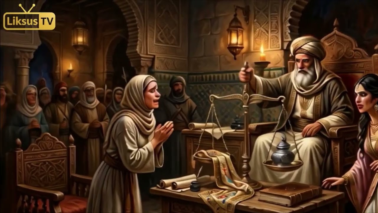 حيلة السيف: كيف كشف القاضي العادل مكر المحتالة بكلمة واحدة