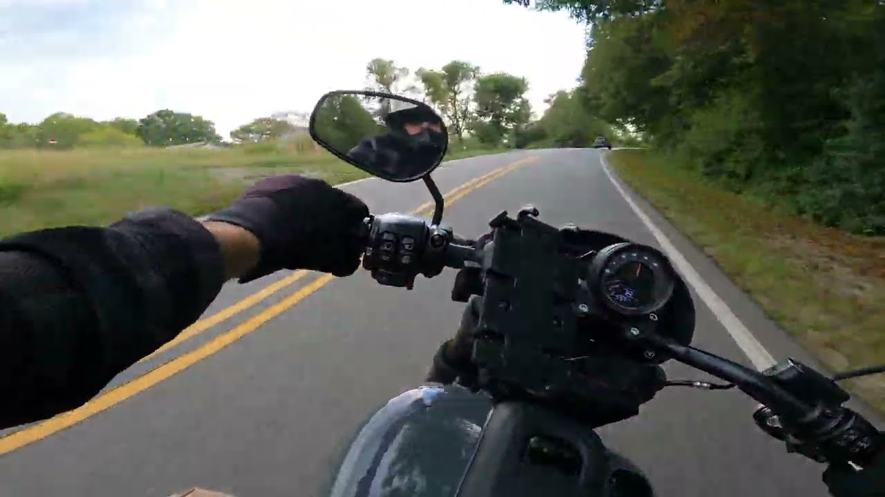 Harley Davidson - Trying to Outrun the Rain