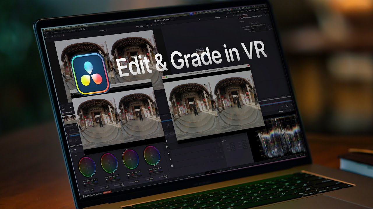 Edit & Grade VR180 + 360 in DaVinci Resolve 20 &ndash; NDI Preview Tutorial for Meta Quest & Vision Pro