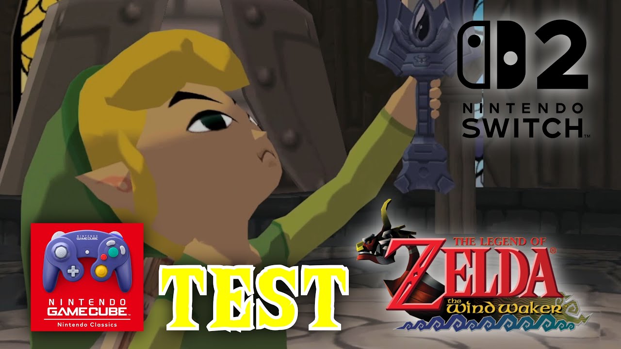 JE TEST LE ZELDA SUR SWITCH 2 !!! (l'émulateur gamecube est vraiment trop bien !!)