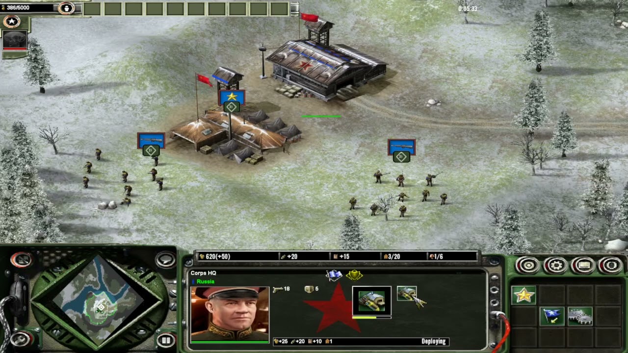 Axis & Allies (2004) Campaign Gameplay Walkthrough - Part 1 - Tutorial