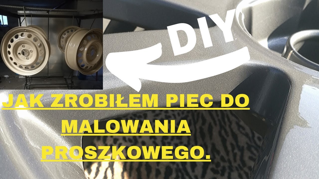 Piec do malowania proszkowego DIY / Powder Coat Oven DIY